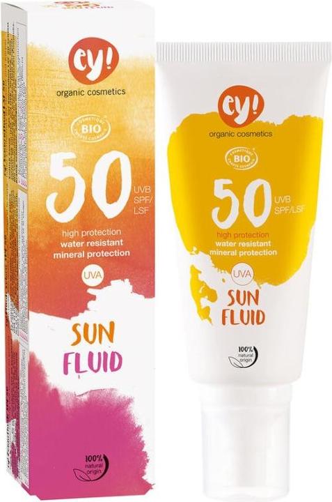 Eco Cosmetics Ey! Sonnenfluid (Sonnenlotion, SPF 50, 100 ml)