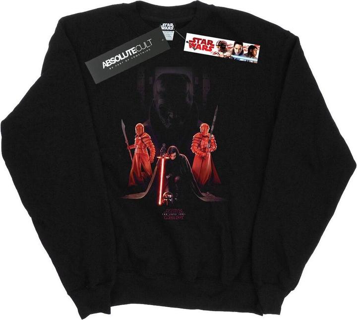 Actual product image Star Wars Mens The Last Jedi Kylo Ren Kneeling Sweatshirt (M)