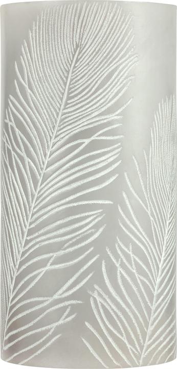 Actual product image Pauleen LED candles set Cosy Feather Ø 7.6 cm, set of 2, gray (1 x)