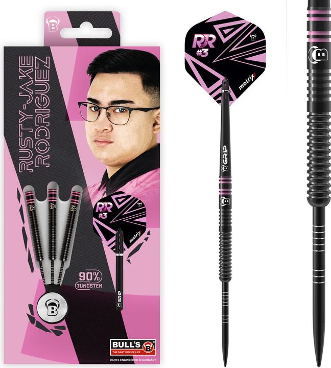 Bulls BULL'S Rusty-Jake Rodriguez Steel Dart 1 Satz (21 g)