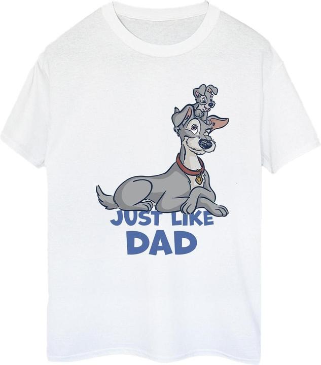 Immagine prodotto Disney Lady And The Tramp Just Like Dad Maglietta Ampia Donna (M)