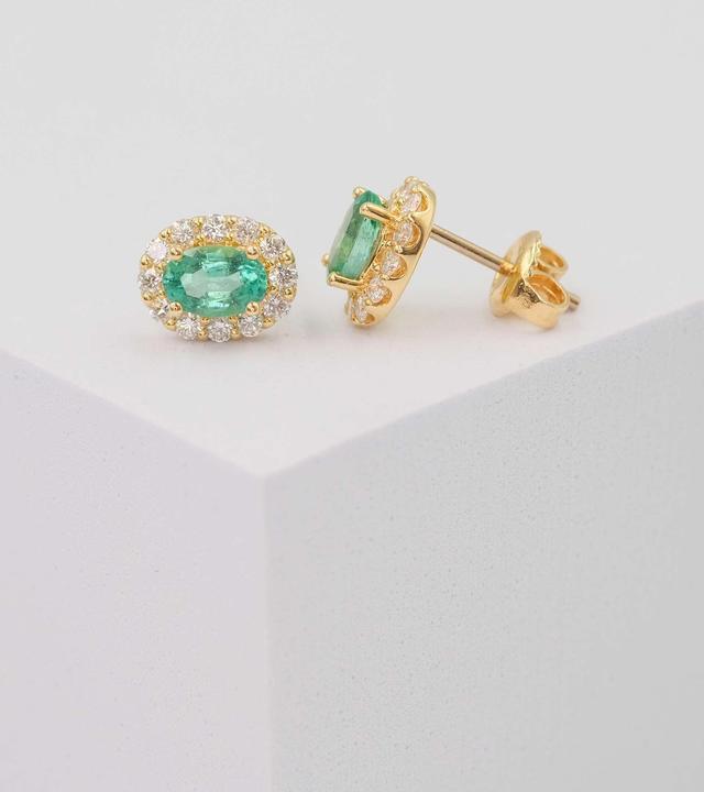 Produktbild Muau Ohrringe (750/18K Gelbgold)