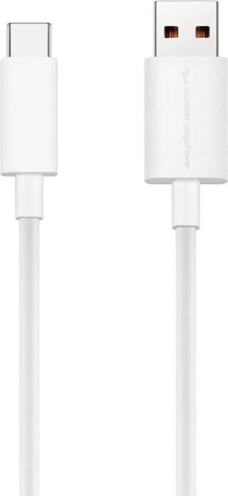 Produktbild Huawei - Data Cable (LX1218) - USB to Type-C Super Fast Charging 8A, 1m - White (Bulk Packing) (1 m, USB 3.2 Gen 1)