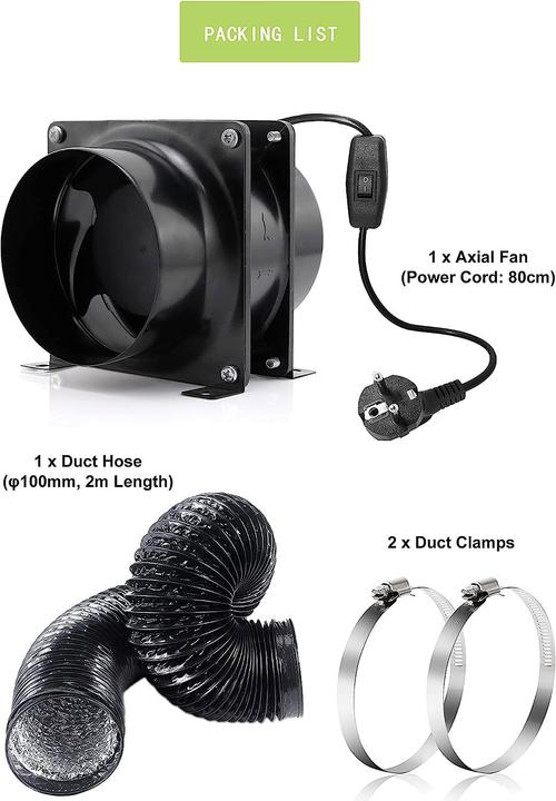 Immagine prodotto Moonjor Ventilatore a tubo