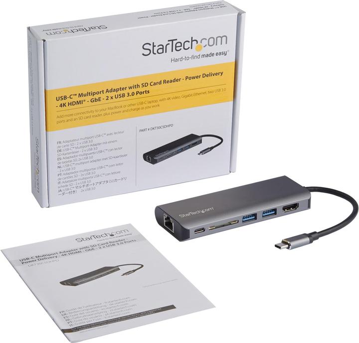 Immagine prodotto StarTech DKT30CSDHPD (USB-C, 2 Porti)
