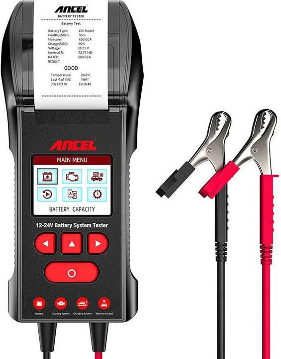 Produktbild Ancel Batterietester mit Drucker