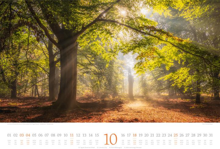 Image du produit Harmonie Kalender 2026 (45 x 33 cm, Couverture rigide, Allemand, Français, Anglais)