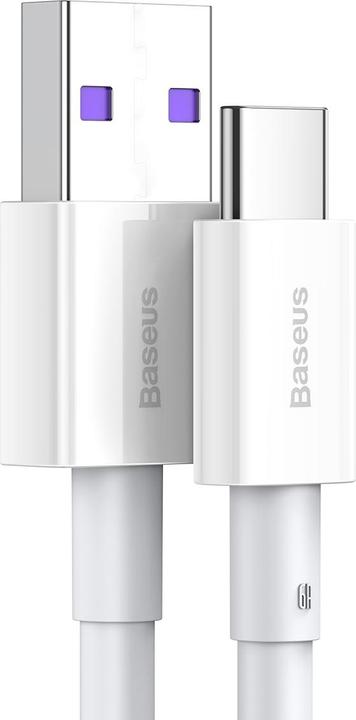 Actual product image Baseus USB A – USB C (1 m, USB 2.0, 66 W)