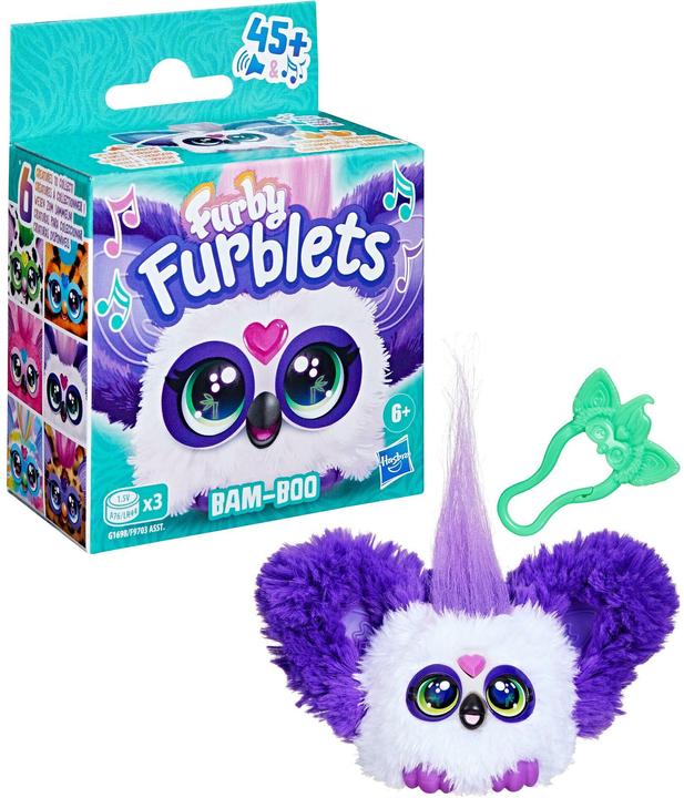 Furby Furblets Bam-Boo Panda-Minispielzeug aus Plüsch (12.72 cm)