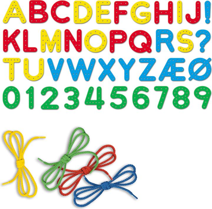 Image du produit Quercetti LACING ABC AVEC 123 (Italien)