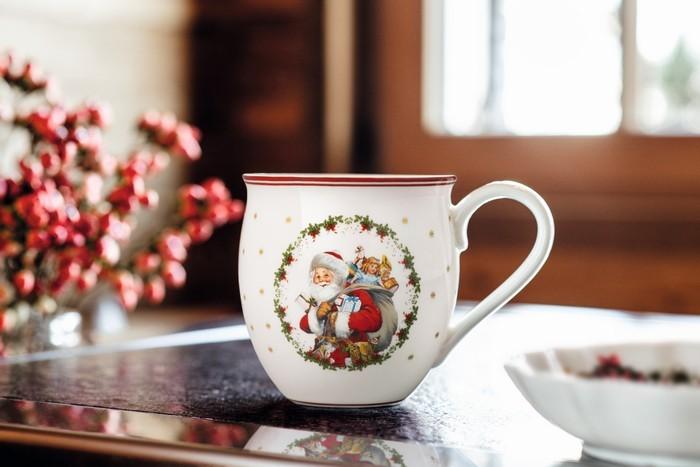 Produktbild Villeroy & Boch Becher mit Henkel, Santa & Engel Toy's Delight (390 ml, 1 x)