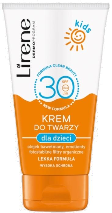 Produktbild Lirene Sun Kids Spf30 Face Cream For Children 50Ml (Sonnencreme Gesicht, SPF 30, 50 ml)