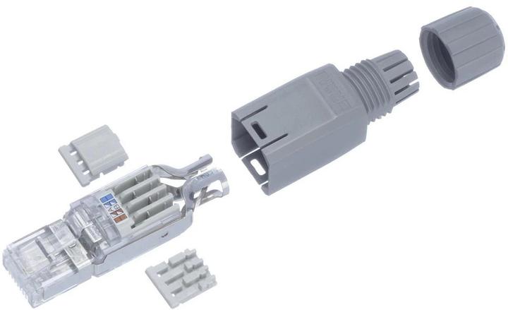 R&M Stecker RJ45 Kat. 5e Feldkonfektion (Netzwerkkabel Stecker)