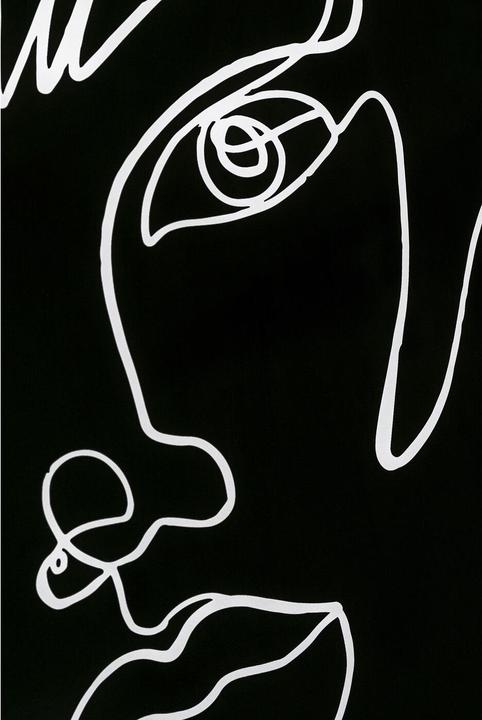 Image du produit Kare Design Tableau encadré Faccia Arte Drawing 150x100cm (150 x 100 cm)
