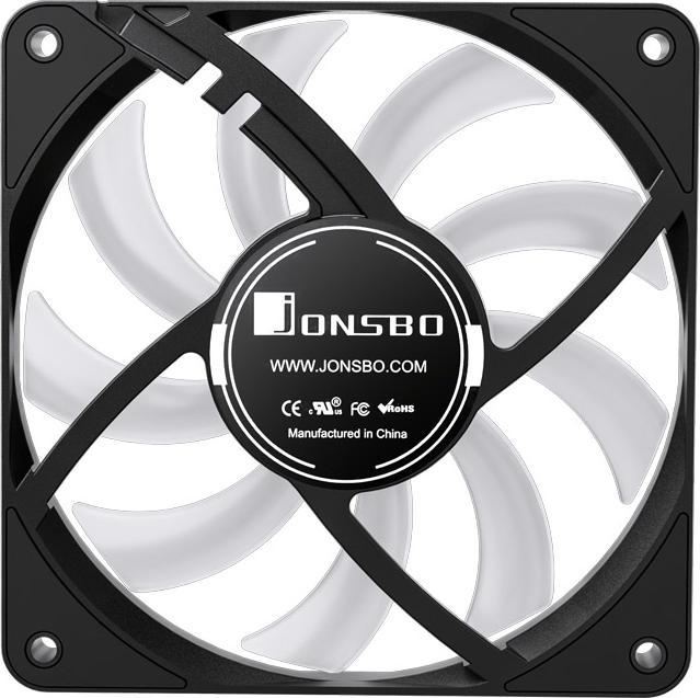 Image du produit Jonsbo HF1215 Ventilateur Slim PWM, ARGB, 120mm (120 mm, 1 x)