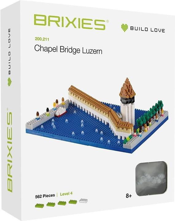 Produktbild Brixies Mini-Bauklötze Kapellbrücke Luzern