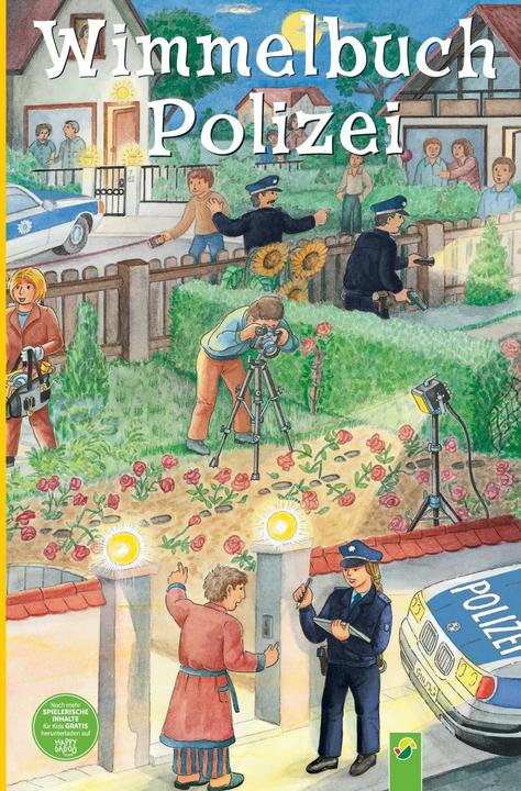 Immagine prodotto Wimmelbuch Polizei für Kinder ab 3 Jahren (Tedesco, Uwe, Mugnaio, 2021)