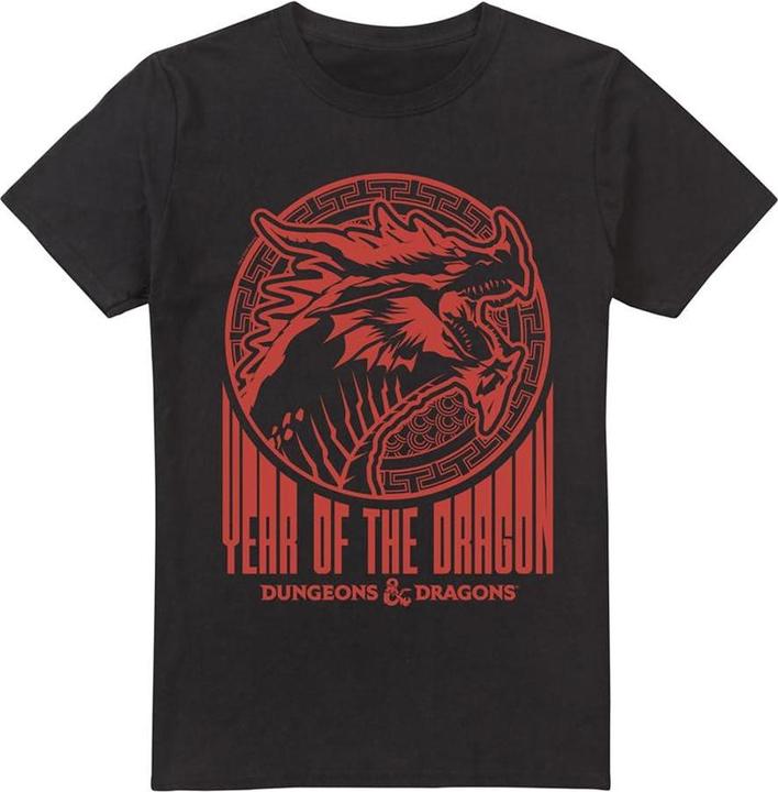 Actual product image Dungeons & Dragons Mens Year Of The Dragon Street T-Shirt (3XL)