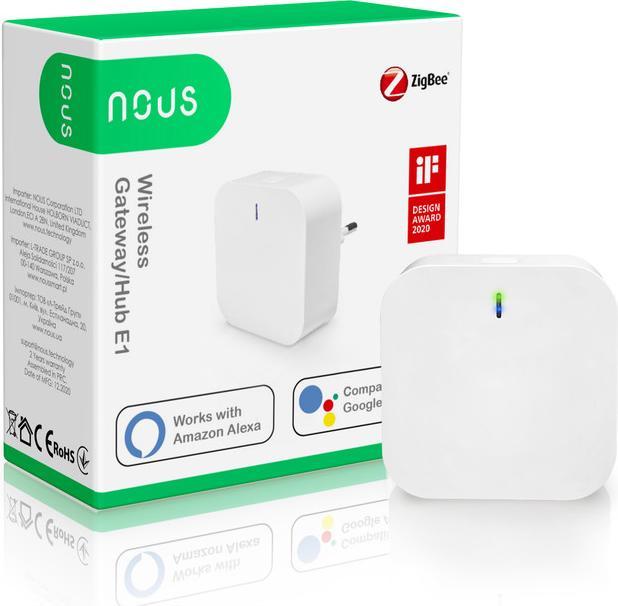 Actual product image Nous Smart Home Gateway E1 ZigBee