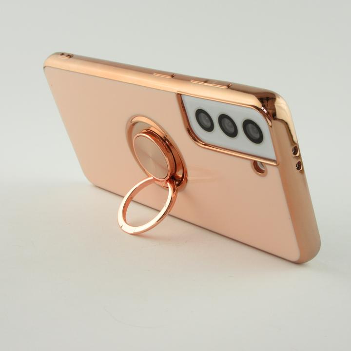 Actual product image PhoneLook Cover rubber bronze with ring (Samsung Galaxy S25+)