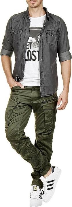 Actual product image G-Star Rovic Cargo Pant 3D Tapered dk bronze green (W36/L34)