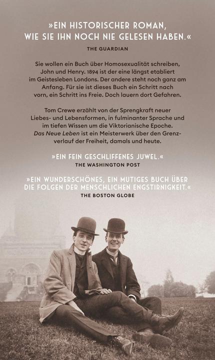Produktbild Das Neue Leben (Deutsch, Tom Crewe, Frank Heibert, 2023)