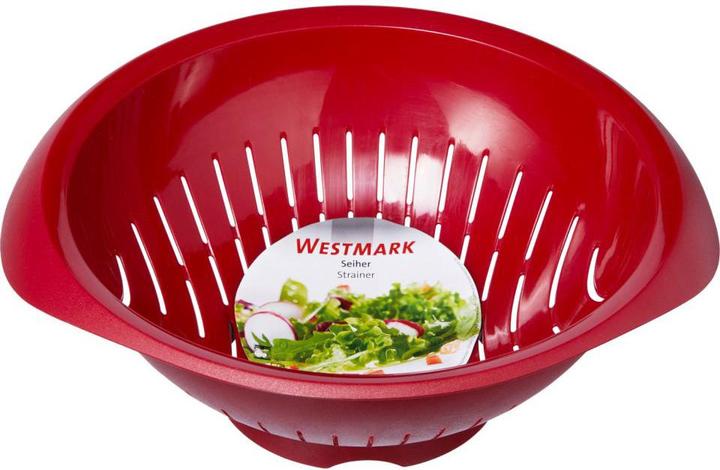 Immagine prodotto Westmark Filtro per insalata, rosso, Ø25 cm, 28x31x11 cm (25 cm)