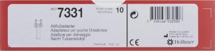 Produktbild Hollister Incorporated Abflussadapter Urostomiebeutel, 10 Stück