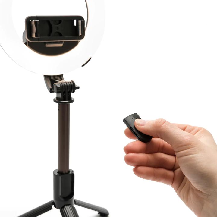 Produktbild Rio Ring Light Glamour Glow Pro Schwarz (Ringleuchte)