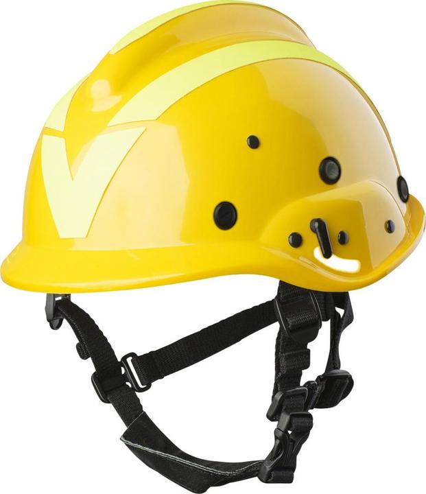 Vallfirest Waldbrandhelm VFT2, gelb (RAL1023) mit gelb reflex (52 - 64 cm)