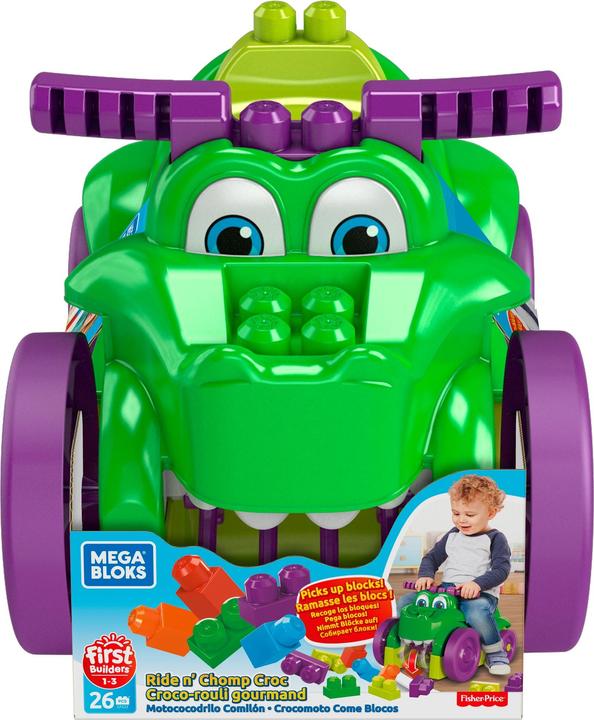 Actual product image Mega Bloks Crocodile
