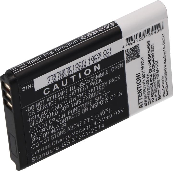 Actual product image AccuCell Motorola Ease 34, Ease 35, Ease 44 battery, replaces the Motorola VT533450