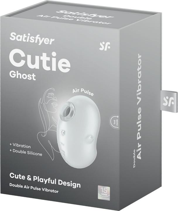 Actual product image Satisfyer Cutie Ghost - white