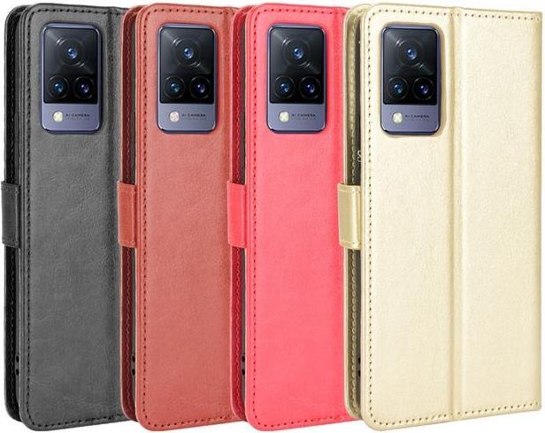 Produktbild MU Classic Crazy Horse III Leder Bookcover Series (vivo V21 5G)