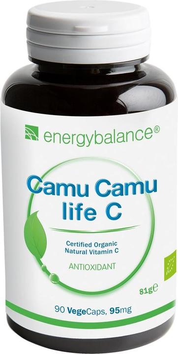 Produktbild Energybalance Camu Camu life C natürliches Vitamin C Bio (90 Stück, Kapseln)
