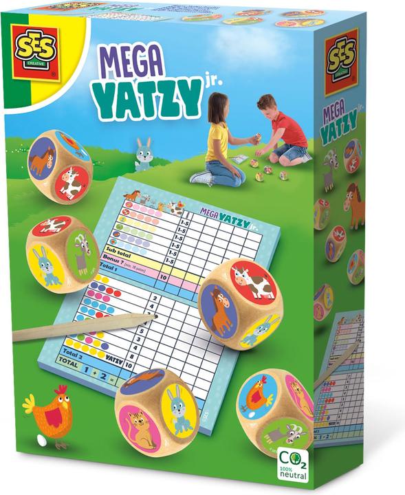 Produktbild Ses Mega Yatzy Junior (Niederländisch, Englisch, Französisch, Deutsch)