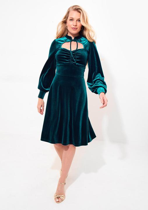 Actual product image Joe Browns Velour Keyhole Dress (40)