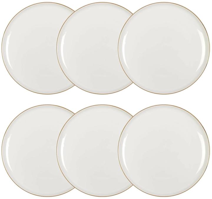 Image du produit Furber Assiettes petit déjeuner & dessert (6 x, 21 cm)
