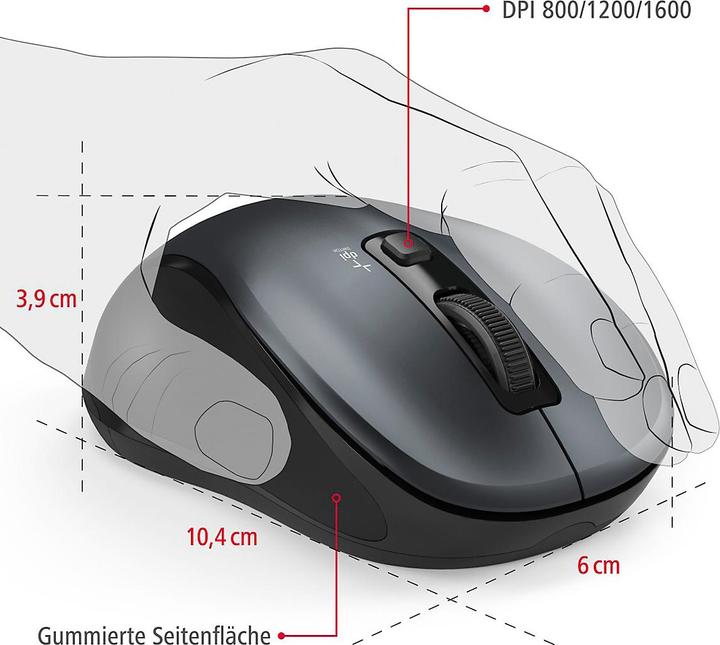 Immagine prodotto Hama Canosa Bluetooth antracite (Senza fili)
