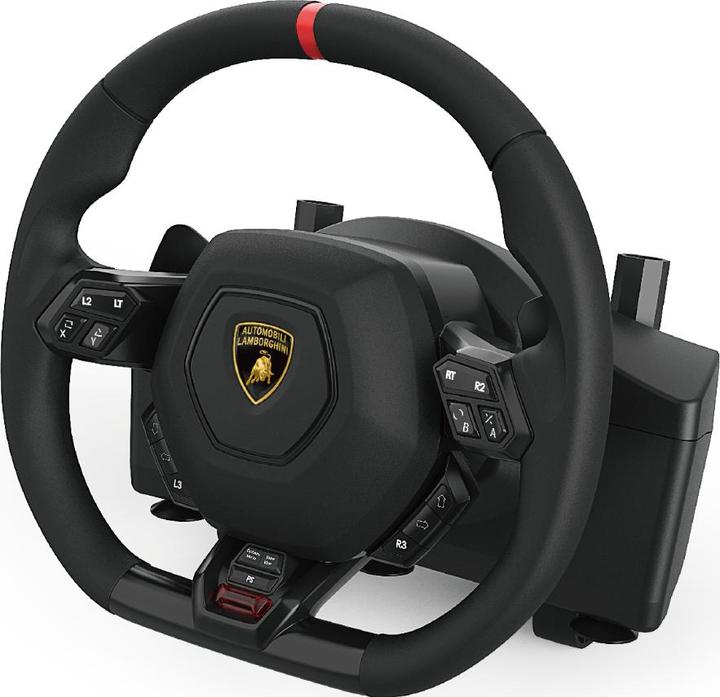 Produktbild Tonino Lamborghini Lamborghini Automobili Lenkrad + Pedalsatz offizielle Lizenz (PC, PS4)