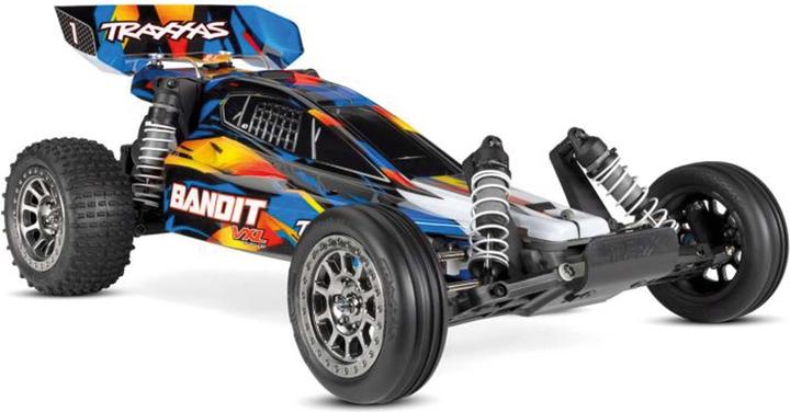 Produktbild Traxxas Bandit VXL blau BL 2.4GHz TSM ohne Akku/Lader (RTR Ready-to-Run)