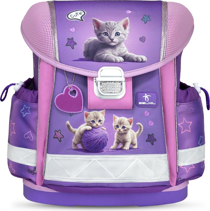 Produktbild Belmil CLASSY Schulrucksack-Set Little Kittens (19 l)
