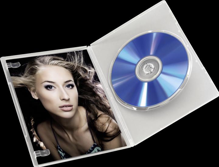 Produktbild Hama 1x10 DVD-Leerhülle Slim Transparent 50% Platzersp.
