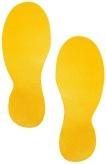 Actual product image Durable Notice sticker for the floor shape