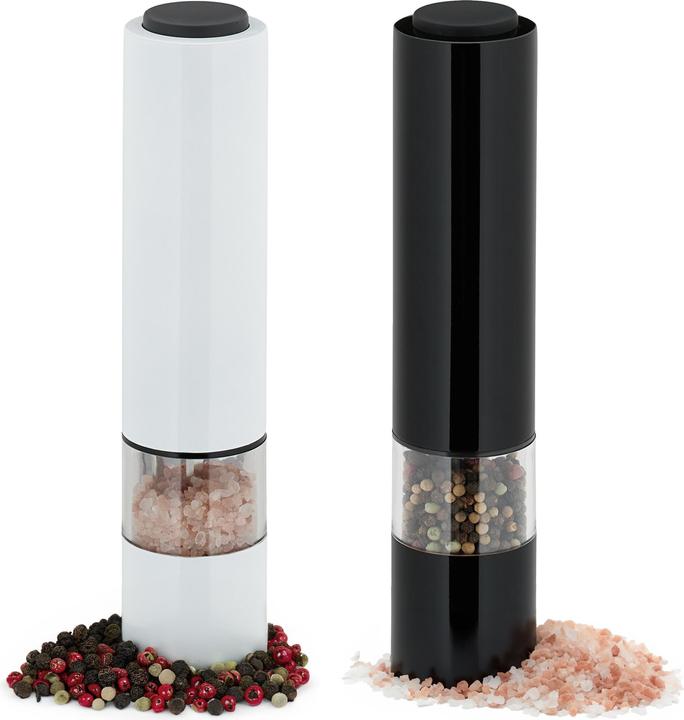 Actual product image Relaxdays 2x spice grinder (Various spices, Herbs, Pepper, Salt)