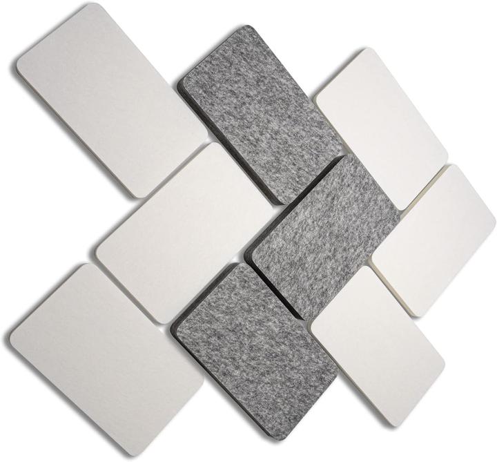 Produktbild Fennext 9 Stück 3D Schallabsorber-Paneele Vliesduo für Akustikdämmung (9 Stk.)