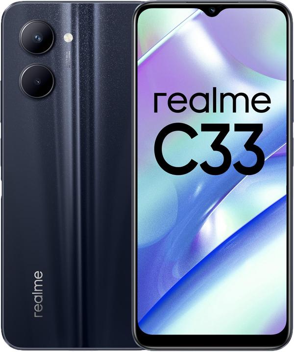 Image du produit realme C33 (128 Go, Night Sea, 6.50", Double SIM, 50 Mpx, 4G)