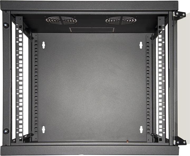 Immagine prodotto ARMADIO A MURO 19" 9 UNIT&#192, 485*540*450MM NERO (9 HE, Rack da 19 pollici)