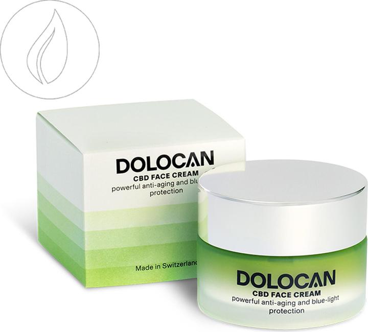 Actual product image Dolocan CBD Face Cream with UV Protection (50 ml, 24h cream)