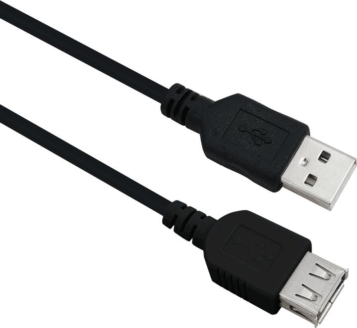 Produktbild Helos USB-Verlängerungskabel (0.50 m, USB 2.0)